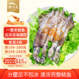 獐子岛 冷冻整条鱿鱼 500g 3-5条 火锅烧烤食材 海鲜 生鲜