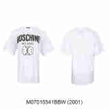 莫斯奇诺（MOSCHINO）T恤 经典字母logo全棉短袖T恤女士（莫斯奇诺字母logo短袖） (2001) XXS