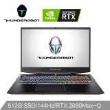 雷神(ThundeRobot)911Pro旗舰版 15.6英寸窄边框游戏笔记本电脑( 酷睿i716G 512G SSD+1TRTX 2080Max-Q144Hz)