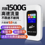 E网时空 随身wifi支持5G 4G设备上网全程高速 不限速无线移动wifi随行便携笔记本电脑免插卡汽车载网卡 充电带显示屏(续航持久)