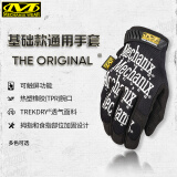 MECHANIX WEAR 超级技师 original基础户外运动骑行防护工作战术触屏手套MG 黑底白字(可触屏) M号 (适合掌围21-23cm)