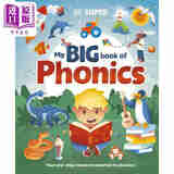 DK我的拼音大书 DK Super Phonics My Big Book of Phonics 英文原版 儿童自然拼读读物学习参考书 精装 进口童书