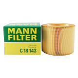 曼牌（MANNFILTER）空气滤清器C18143适用萨博9-5/北京绅宝D70