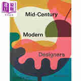 预售 Mid-Century Modern Designers 进口艺术 中世纪现代设计师 Phaidon