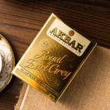 AKBAR阿卡巴 大叶锡兰红茶 斯里兰卡进口 OPA等级拼配 盒装礼品茶叶 皇家金标大叶伯爵红茶80g