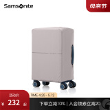 新秀丽（Samsonite）行李箱保护套 弹力面料持久耐用 双色可选 HC1 灰色 大号