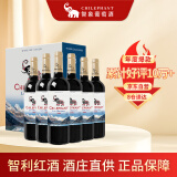 智象冰川赤霞珠干红葡萄酒750ml*6整箱红酒 智利进口红酒