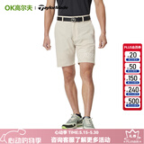 Taylormade泰勒梅高尔夫服装男士T-AIR运动舒适透气golf时尚短裤 2025新款 M13277 米黄色 S