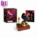 预售 爱伦坡乌鸦小塑像 The Raven Talking Figurine 英文原版 Edgar Allan Poe 会读爱伦坡诗歌的乌鸦摆件 趣味礼品