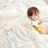 威尔贝鲁(WELLBER)儿童被套新生婴儿床上用品宝宝被子棉幼儿园动物颁奖120*150cm