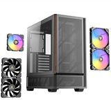 安钛克（Antec）  AX61 FLUX C3 P20C ARGB FLUX REAR ARGB支持ATX大板 玻璃侧透 海景房机箱 搭配电源套装 安钛克 P30 ARGB（强劲散热） 机箱+安钛克 泰坦 650W 金牌全模电源