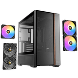 安钛克（Antec）  AX61 FLUX C3 P20C ARGB FLUX REAR ARGB支持ATX大板 玻璃侧透 海景房机箱 搭配电源套装 安钛克 FLUX REAR ARGB 机箱+安钛克BP 600W 直出电源