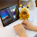 熊出没正版棉花娃娃22cm换装公仔娃衣熊大熊二毛绒玩具生日礼物 14cm蜜蜂款熊二（香氛款）