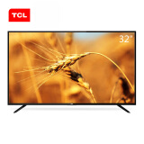 TCL L32F3303B 32英寸 窄边框护眼蓝光LED液晶电视机（黑色）