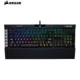 美商海盗船 (USCORSAIR) K95 RGB PLATINUM 机械键盘 有线键盘 游戏键盘 全尺寸 RGB 樱桃银轴