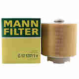 曼牌（MANNFILTER）空气滤清器/空气滤芯/空滤C17137/1X适用奥迪A6/A6L