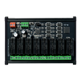 丢石头USB Modbus隔离继电器 16A大电流 支持Modbus RTU协议 工业级多重防护 可编程二次开发 PLC控制 8路16A USB继电器（UMRP-T8NN21）