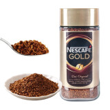 雀巢（Nestle）咖啡200g瑞士进口Gold金牌冻干速溶纯黑咖啡粉美式无蔗糖