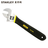 史丹利STANLEY 沾塑柄活络扳手6英寸 活动扳手开口板子活 95-046-1-23企业专享