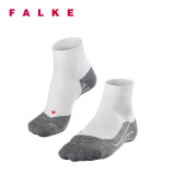 FALKE 德国鹰客 RU4 Short系列 丙纶 Men Running男袜跑步专业运动袜 白色white-mix 44-45 16705-2020