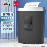 得力(deli)4级保密个人家用碎纸机（单次5张 17L 持续5分钟 可碎卡）33186