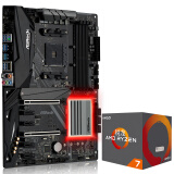 华擎（ASRock）X470 Master SLI主板+AMD 锐龙 7 2700 处理器 (r7) 板U套装