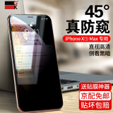 GK 苹果12/Pro细边钢化膜iPhone11/Xs Max/XR手机防窥全覆盖玻璃高清镜头防爆膜 苹果xsMax/11Max【全玻璃防窥膜】