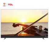 TCL 65Q1D 65英寸34核人工智能 超薄HDR全面屏 4K超高清网络液晶电视机 自营（黑色）