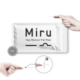 米如（MIRU） 透明隐形眼镜日抛6片装 水润透氧清朗舒适日本 500度