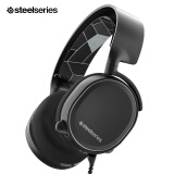 赛睿（SteelSeries）Arctis 寒冰 3 7.1音效 专业麦克风 绝地求生吃鸡利器 游戏耳机耳麦 黑色