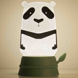 艾舍人台湾艾舍人小夜灯台灯卧室床头灯礼物礼品灯小动物USB派对时光 台湾黑熊2700k