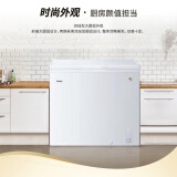 海尔（Haier）200升家用冰柜冷藏冷冻转换冷柜 节能单温冰箱  BC/BD-200HDB