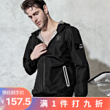 SUGARAPPLE暴汗服 男套装跑步运动健身衣焖汗衣爆汗服 上衣（经典黑） 5XL （230-250斤）