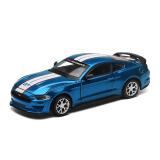 彩珀（CAIPO）1:42 CCA合金红色福特野马GT改拼装赛跑车模型儿童玩具男生日礼物 福特野马GT改装版-蓝色