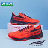 YONEX /尤尼克斯男女款羽毛球鞋 yy运动鞋室内羽鞋训练鞋 SHBCD1EX SHBCD1EX 亮红色(212) 36