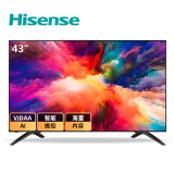 海信（Hisense）HZ43E35A 43英寸 全高清 VIDAA AI智能操控 一键全场景图搜 丰富影视资源 金属背板 液晶平板电视机