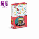 DK认读卡：交通工具(美版）ThingsThatGoDK 韵律启蒙英语学习卡片 5~6岁 英文原版