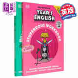 DK Mrs Wordsmith 沃德史密斯夫人 4-5阶英语练习2册套装 小学4 5年级 8-10岁 趣味插图 英文原版 手写 词汇 语法