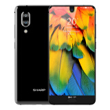 夏普 SHARP AQUOS S2 全面屏手机 全网通 4GB+64GB 晶耀黑 移动联通电信4G手机 双卡双待