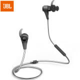 JBL Reflect BT 专业无线蓝牙运动耳机 线控可通话手机耳机 夜跑反光线 防脱落入耳式蓝牙耳机 黑色