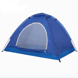 梦必真单人单层帐篷简易搭建室内午睡篷简易防蚊虫沙滩钓鱼防风帐