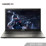 神舟(HASEE)战神K670E-G6D1 GTX1050 4G独显 15.6英寸游戏笔记本电脑(i5-7400 8G 1T+128G SSD 1080P)IPS屏