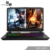 神舟战神 GX8-CP7S2 GTX1070 8G独显 17.3英寸94%色域120Hz电竞屏游戏笔记本（I7-8700 16G 256G SSD+1T）