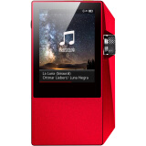 月光宝盒 M1 红色 HIFI播放器 DSD 触摸屏IPS 可插卡 便携无损发烧级高音质 MP3 运动 车载