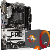 华擎（ASRock）X370 Pro4主板 + AMD 锐龙 7 1700 处理器 (r7)板U套装