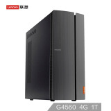 联想（Lenovo）510A-15台式电脑主机（英特尔奔腾G4560 双核 4G 1T 集显 Win10）