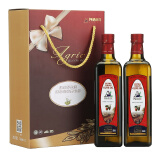 阿格利司（AGRIC）特级初榨橄榄油礼盒 750ml*2 希腊原装进口 节日团购福利礼盒