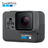 GoPro HERO6 Black黑色 4K户外水下潜水视频直播 摄像机 语音控制 防抖防水