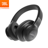 JBL E55BT 头戴蓝牙耳机 无线耳机 运动耳机+音乐耳机 苹果安卓通用 经典黑