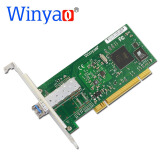 Winyao WY545DF PCI台式机千兆光纤网卡 82545 无盘 8490mf WY545DF-LX